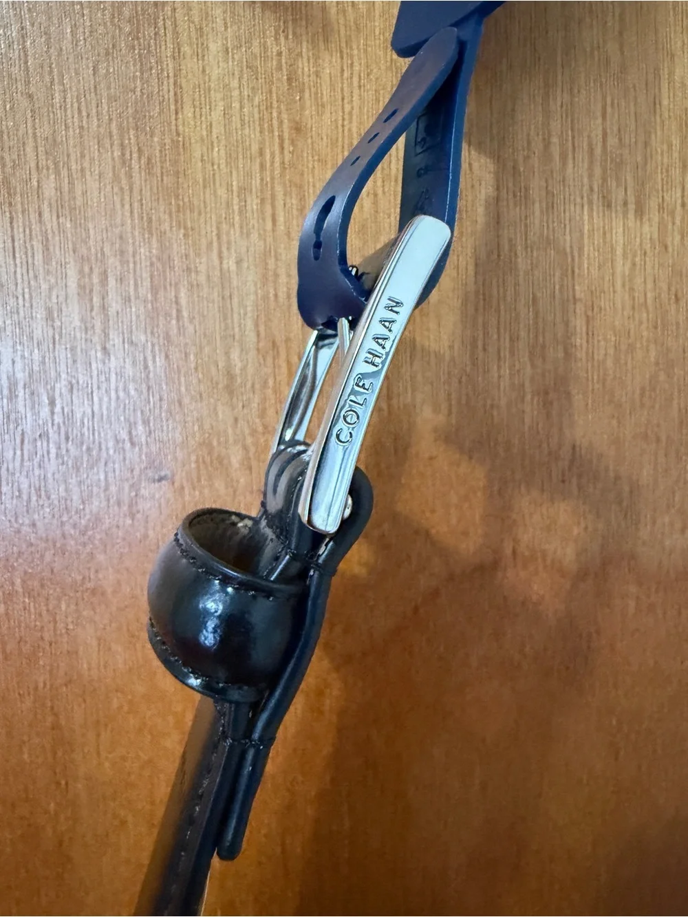 Cole Haan Black Leather Belt M 34-36